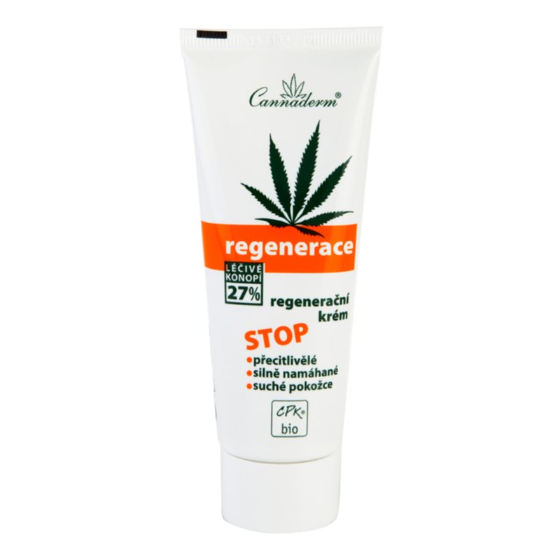 Cannaderm Regeneration Cream for dry and sensitive skin Återställande kräm För torr och känslig hud 75 g unisex