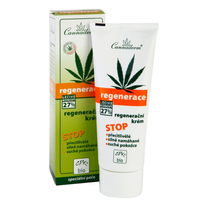 Cannaderm Regeneration Cream For Dry And Sensitive Skin Restoring Cream For Dry And Sensitive Skin 75 G