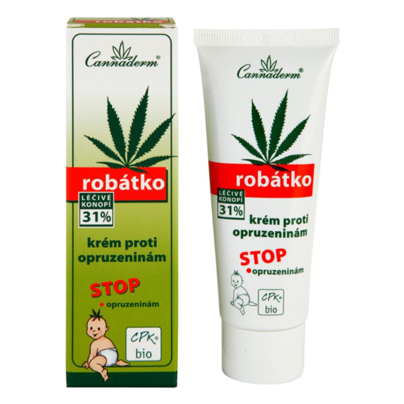 Cannaderm Robatko Diaper Cream Nappy Rash Cream With Hemp Oil 75 G