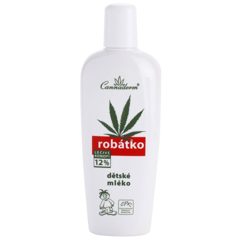 Cannaderm Robatko Body lotion for kids masszázs testápoló tej gyerekeknek kender olajjal 150 ml