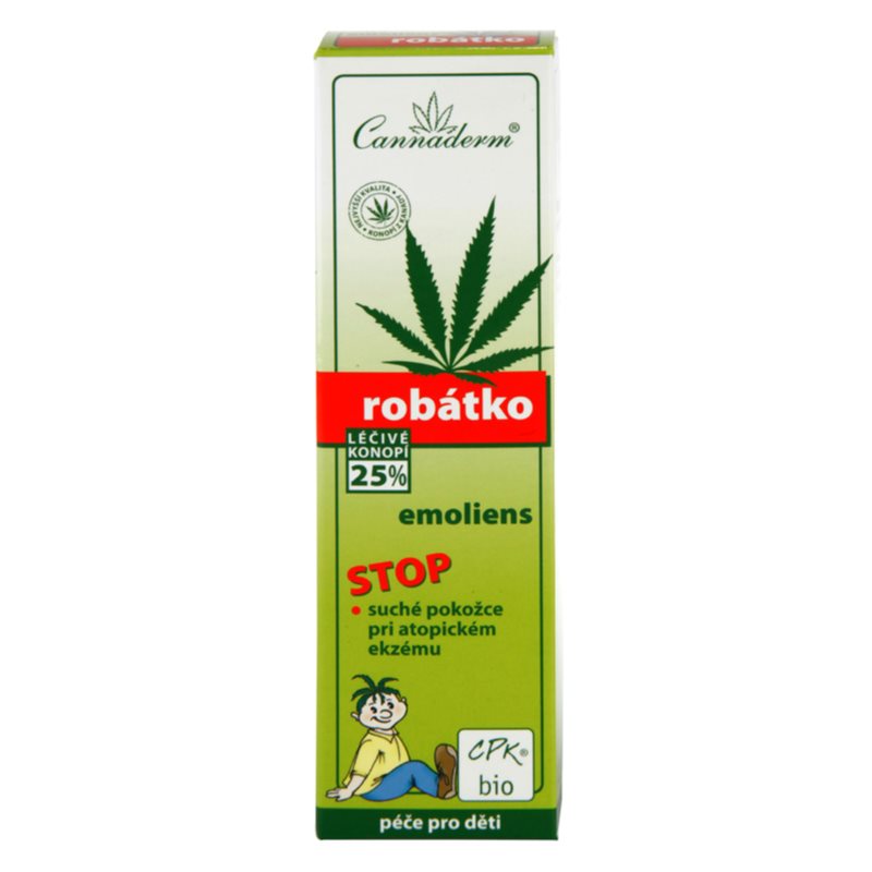 Cannaderm Robatko Emoliens Baby Protective Cream With Hemp Oil 75 G