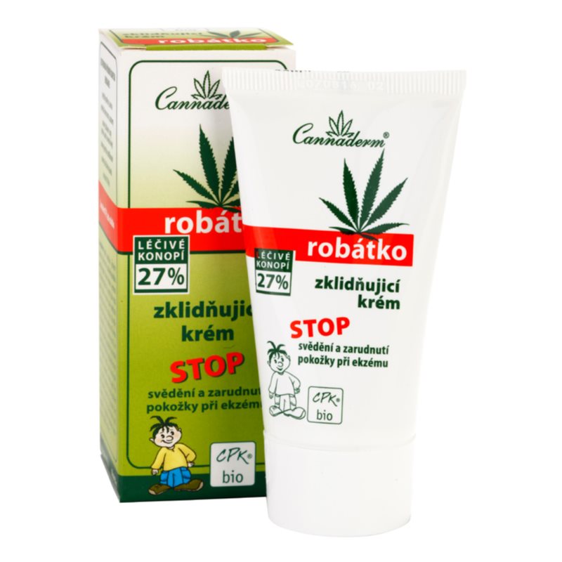 Cannaderm Robatko Soothing Cream заспокоюючий крем проти пересушення дитячої шкіри 50 гр