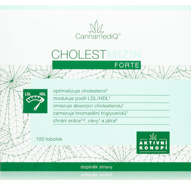 CannamediQ Cholestmizin Forte tobolky na udržanie normálnej hladiny cholesterolu 100 tbl kúpite na Notino.sk