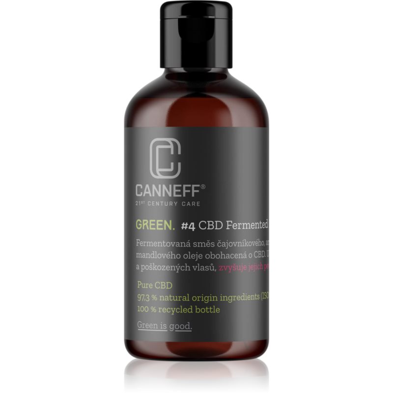 Canneff Green CBD Fermented Hair Oil olej na vlasy s fermentovanými zložkami 100 ml