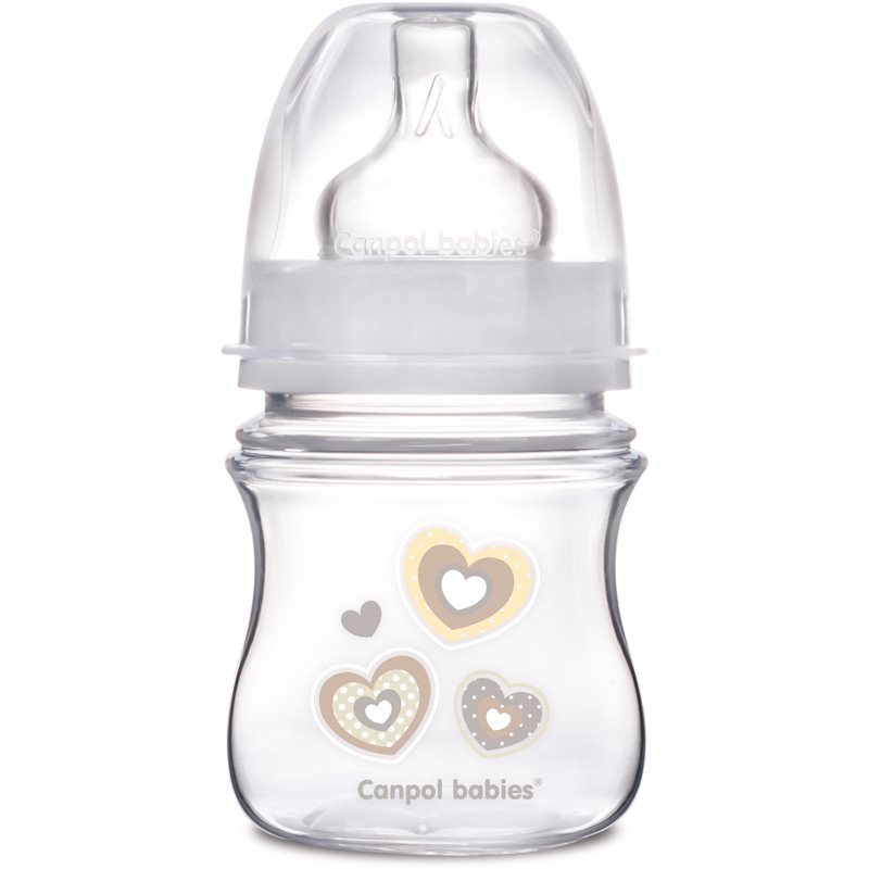 Canpol babies Newborn Baby пляшечка для годування 0m+ Beige 120 мл