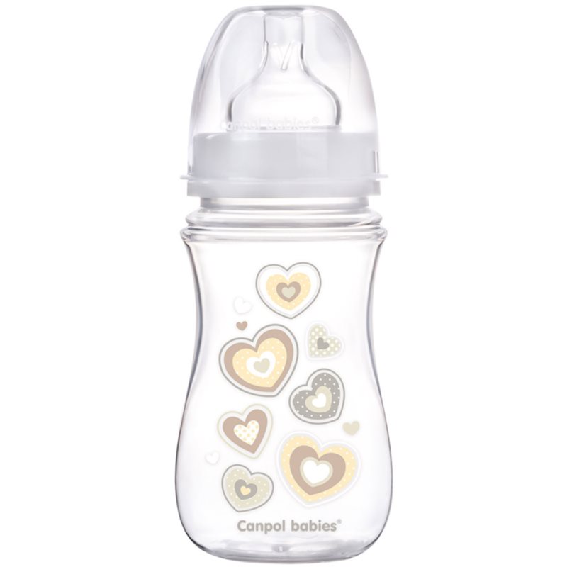 Canpol Babies Newborn Baby пляшечка для годування 3m+ Beige 240 мл