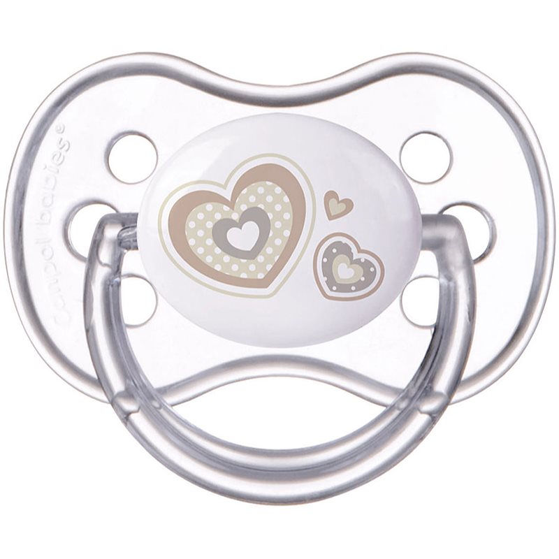 E-shop Canpol babies Newborn Baby B 6-18m dudlík Beige 1 ks