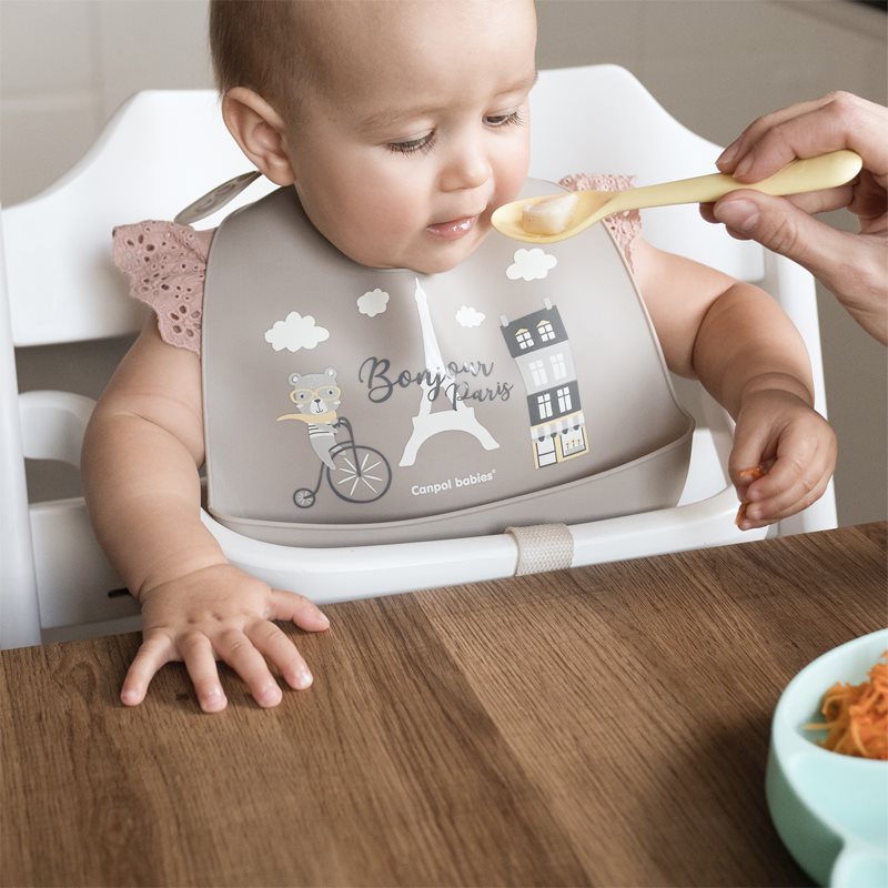 Canpol babies Bonjour Paris Bibs Lätzchen Blue 1 St.