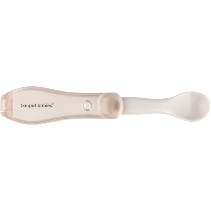 canpol babies Travel Spoon foldable travel spoon Grey 1 pc
