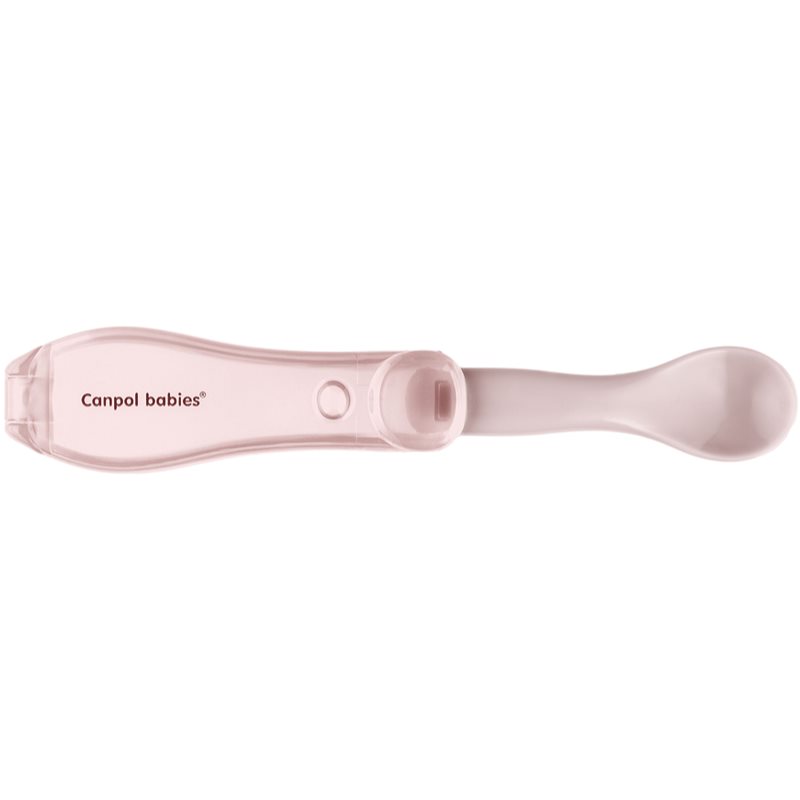 Canpol babies Travel Spoon foldable travel spoon Pink 1 pc

