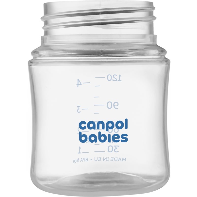 Canpol Babies Bottle Set Bouteille Pour La Conservation Du Lait Maternel 0 M+ 3x120 Ml