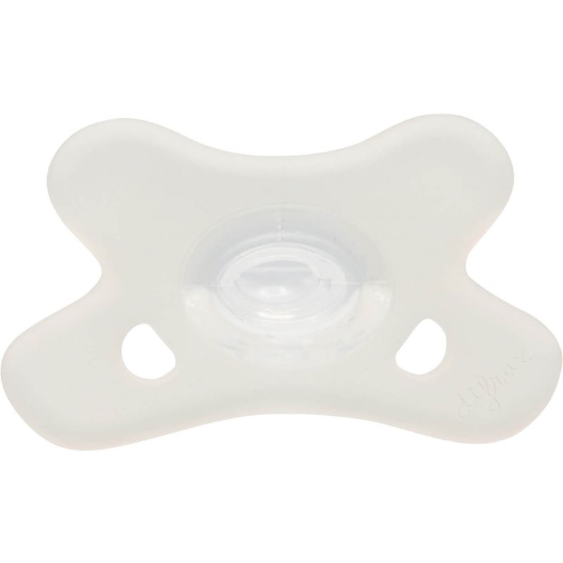 Canpol Babies 100% Silicone Soother 0-6m Symmetrical Dummy White 1 Pc