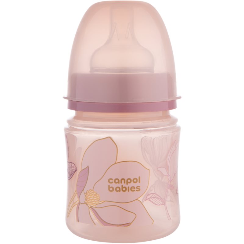 Canpol babies EasyStart Gold dojčenská fľaša Pink 120 ml
