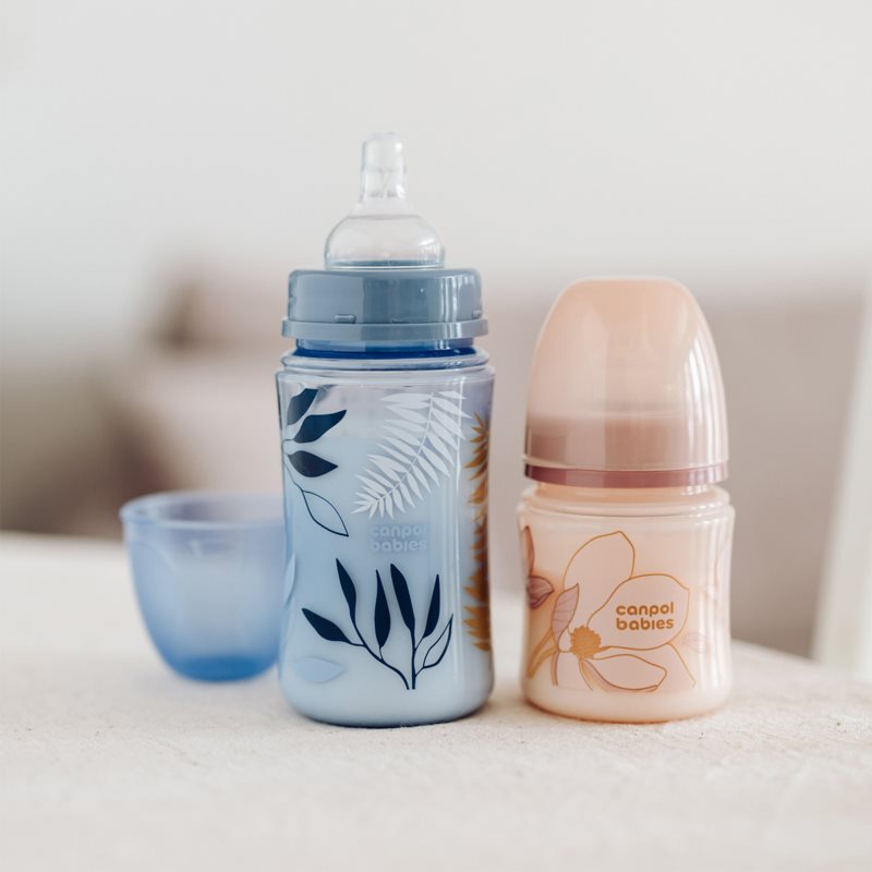 Canpol Babies EasyStart Gold пляшечка для годування 3+ Months Blue 240 мл