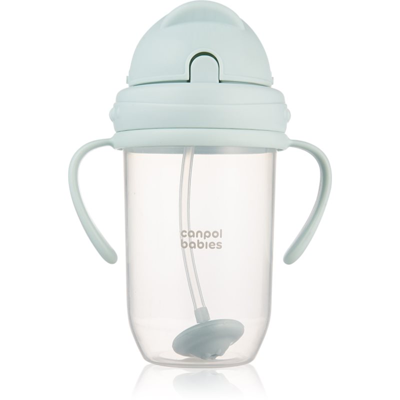 Canpol babies Cup bögre nehezékkel Green 6m+ 270 ml akciós termékkép 1