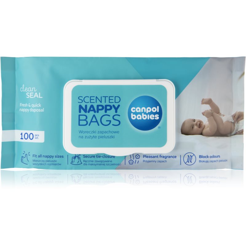Canpol babies Scented Nappy Bags vrecúška na plienky 100 ks