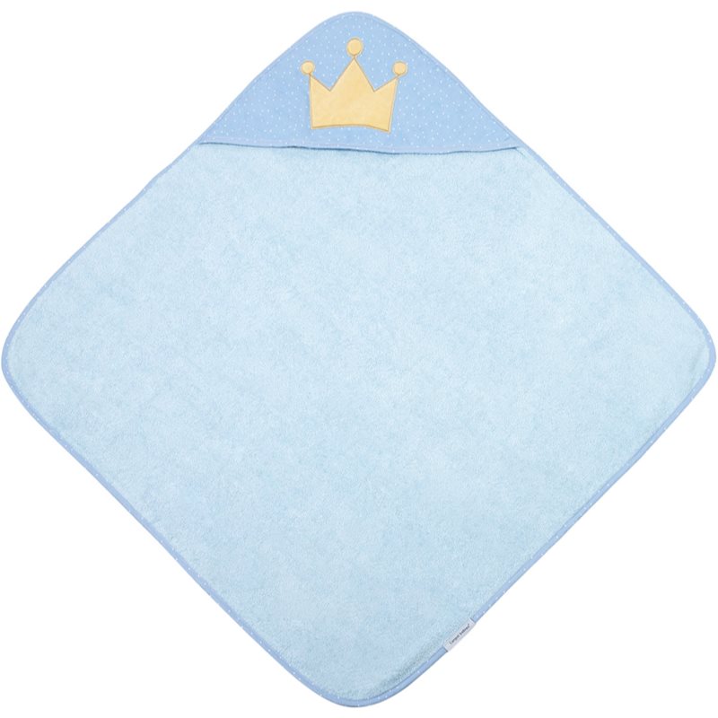Canpol babies Royal Baby brisača s kapuco Blue 85x85 cm