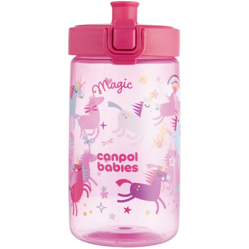 Canpol babies Junior Bottle detská fľaša Pink 400 ml (obrázok 6)