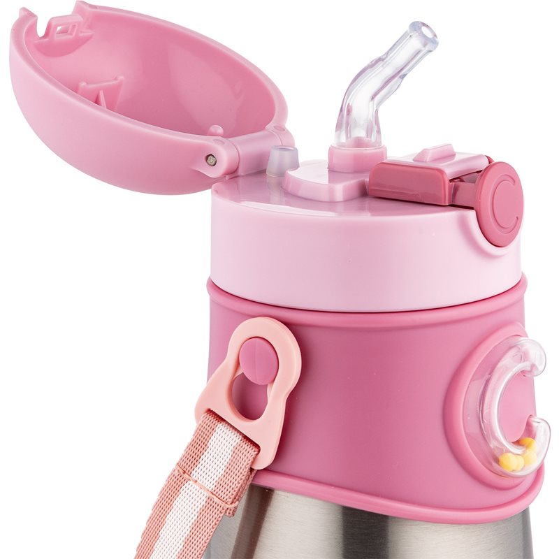 Canpol Babies Thermos Thermos With Straw 12m+ Pink 300 Ml