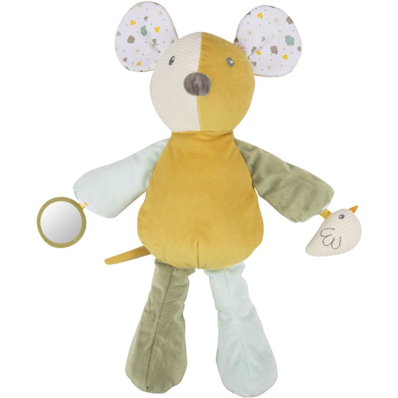 Canpol Babies Mouse м’яка іграшка зі свистком 0m+ 1 кс