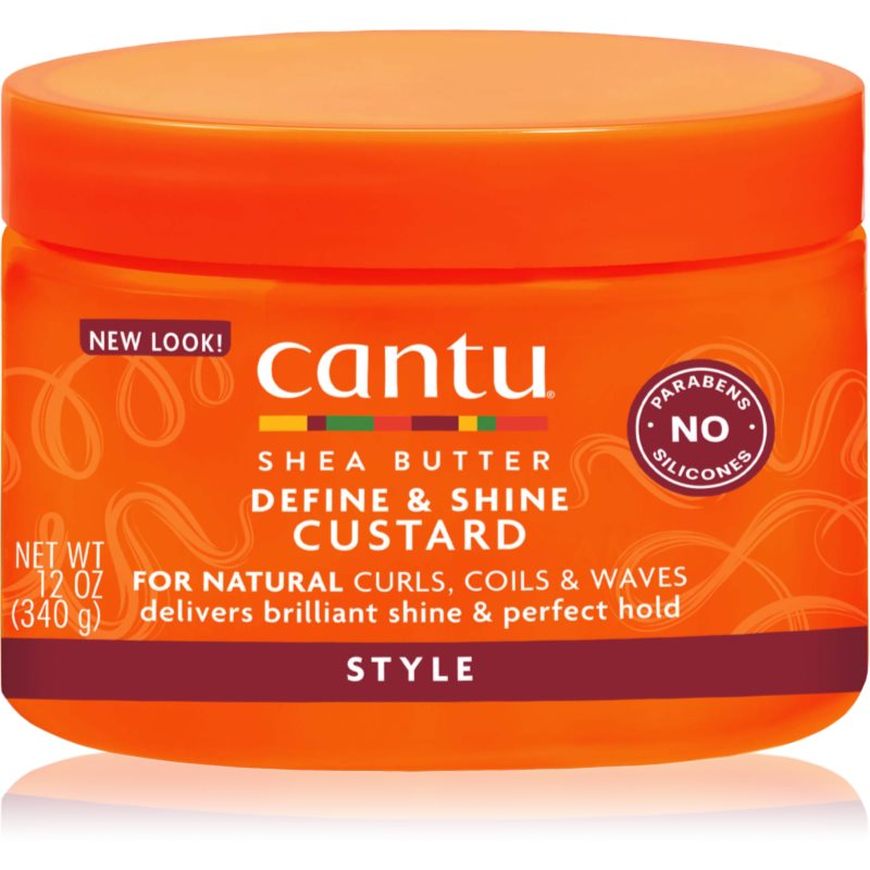 CANTU Shea Butter Custard Haargel voor Definitie en Vorm 354 ml