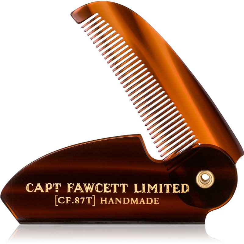 Captain Fawcett Accessories Moustache Comb sulankstomosios ūsų šukos