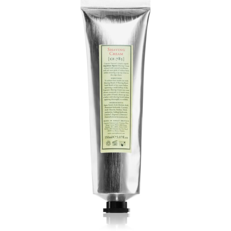Captain Fawcett Expedition Reserve krém na holenie pre mužov 150 ml
