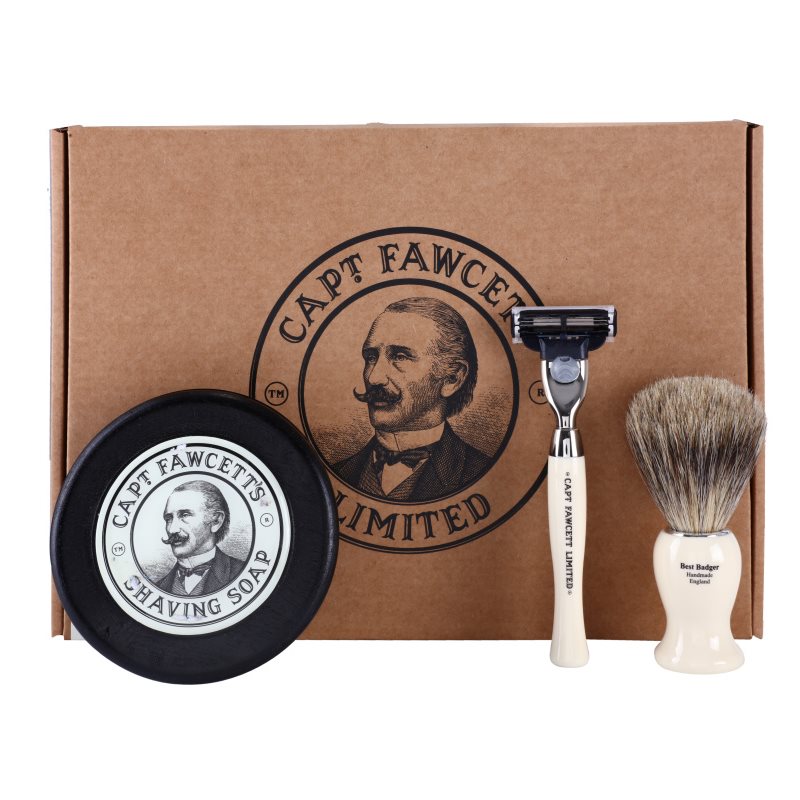 

Captain Fawcett Shaving подарунковий набір (для гоління) для чоловіків