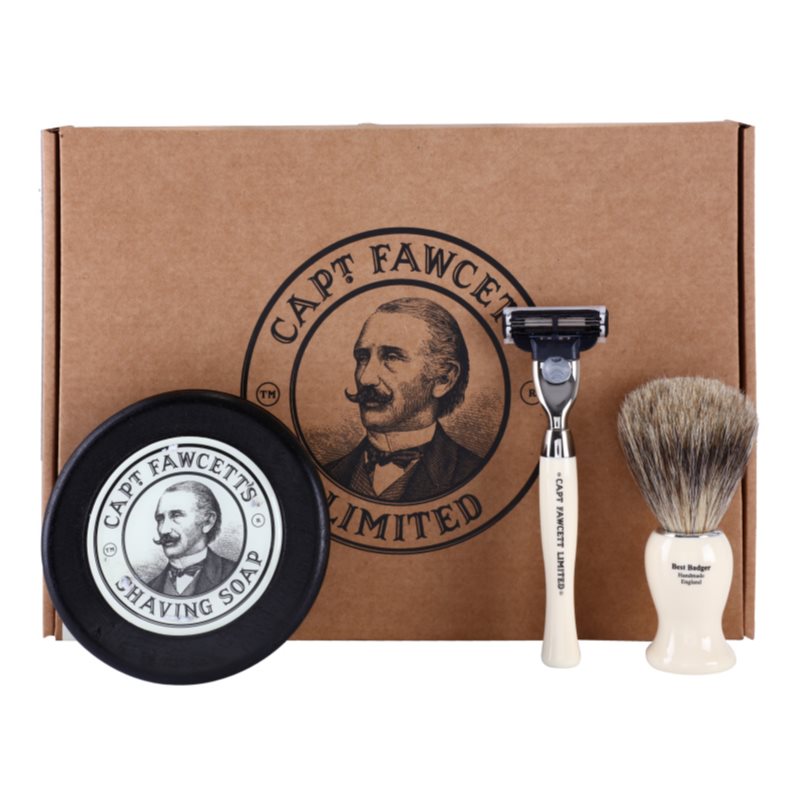 Captain Fawcett Shaving dárková sada (na holení) pro muže