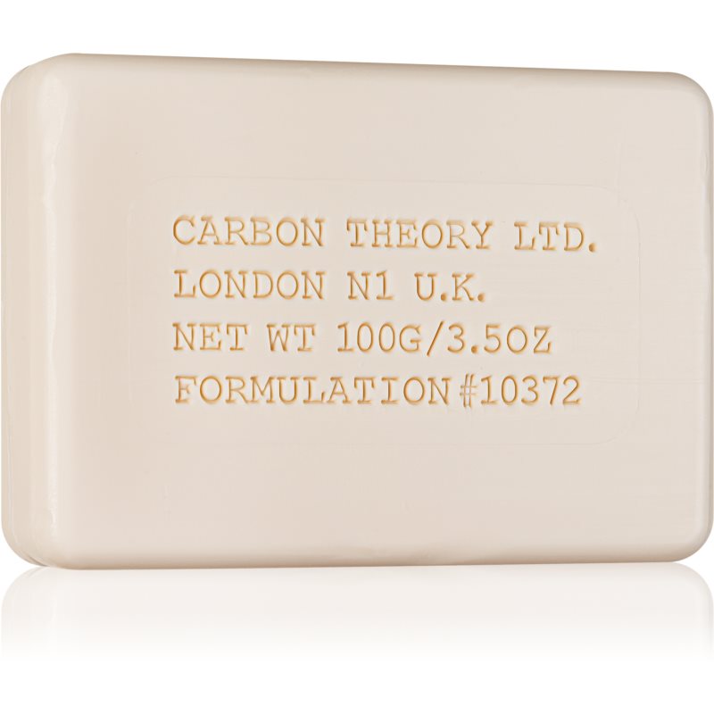 Carbon Theory Salicylic Acid & Shea Butter gyengéd tisztító szappan peeling hatással 100 g