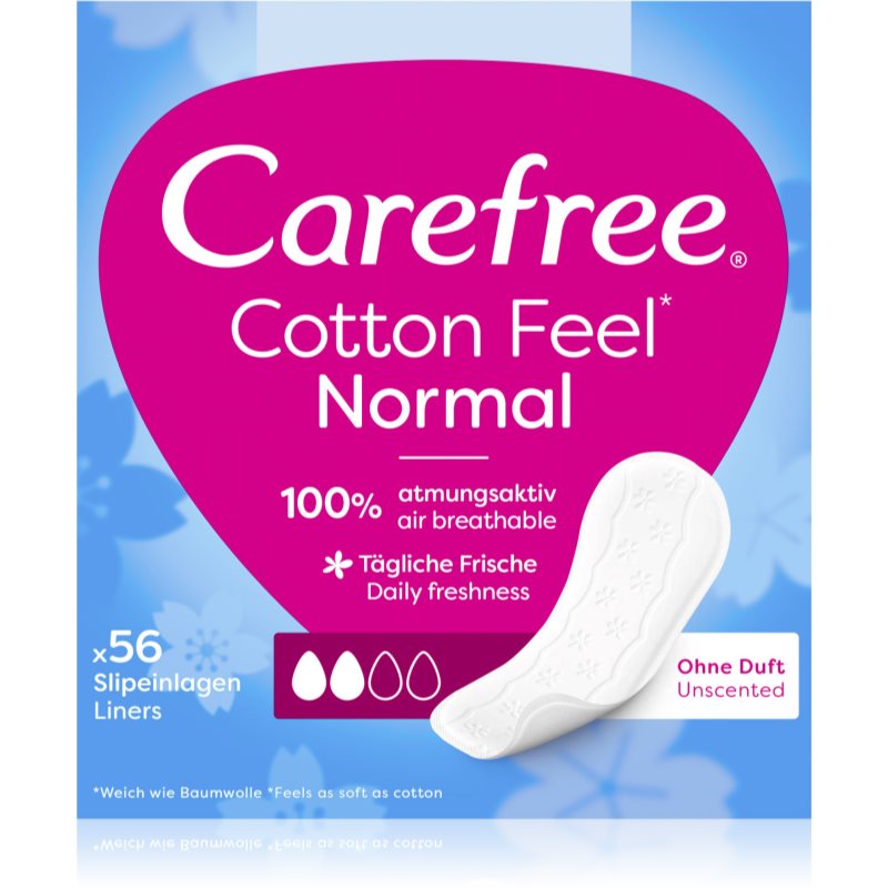 Carefree Cotton tisztasági betétek 56 db
