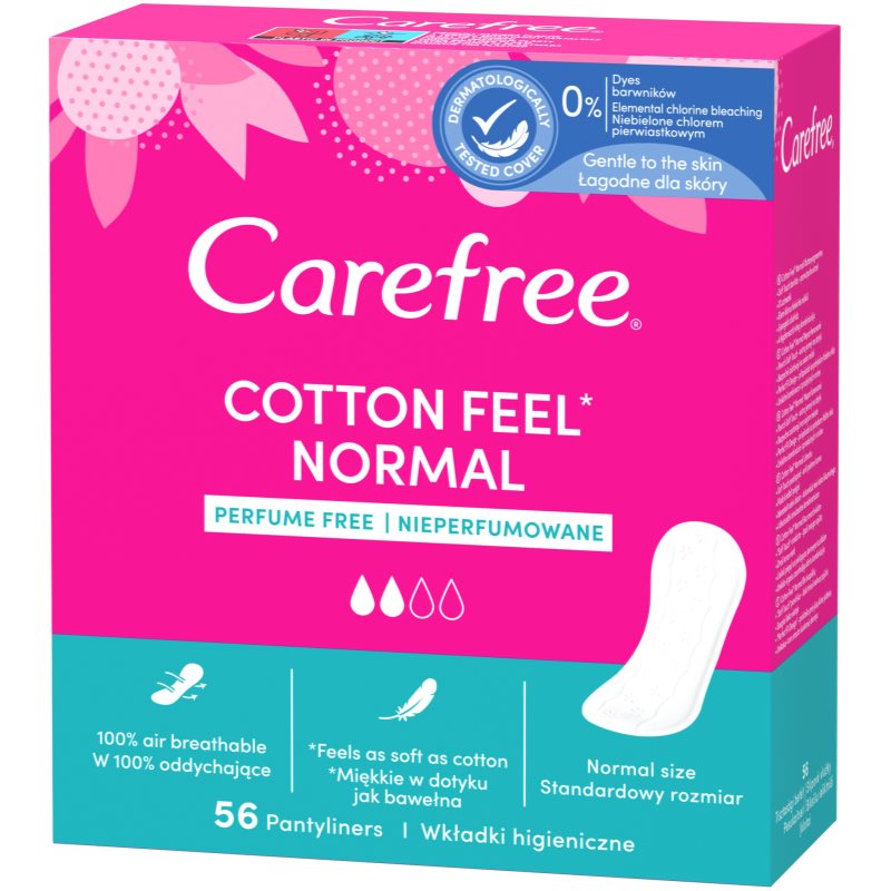 E-shop Carefree Cotton slipové vložky 56 ks