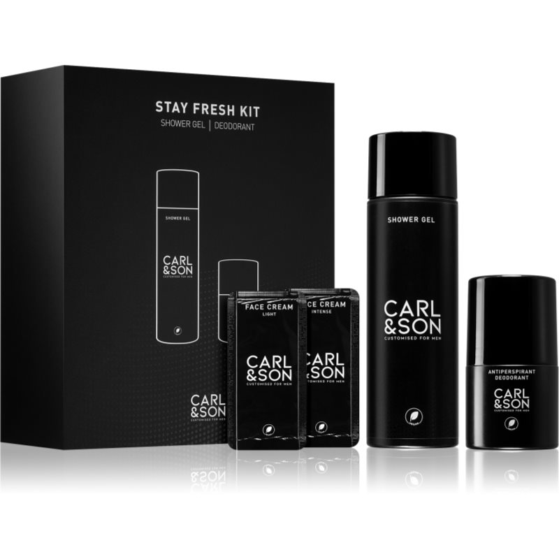 Carl & Son Stay Fresh Kit darilni set za moške