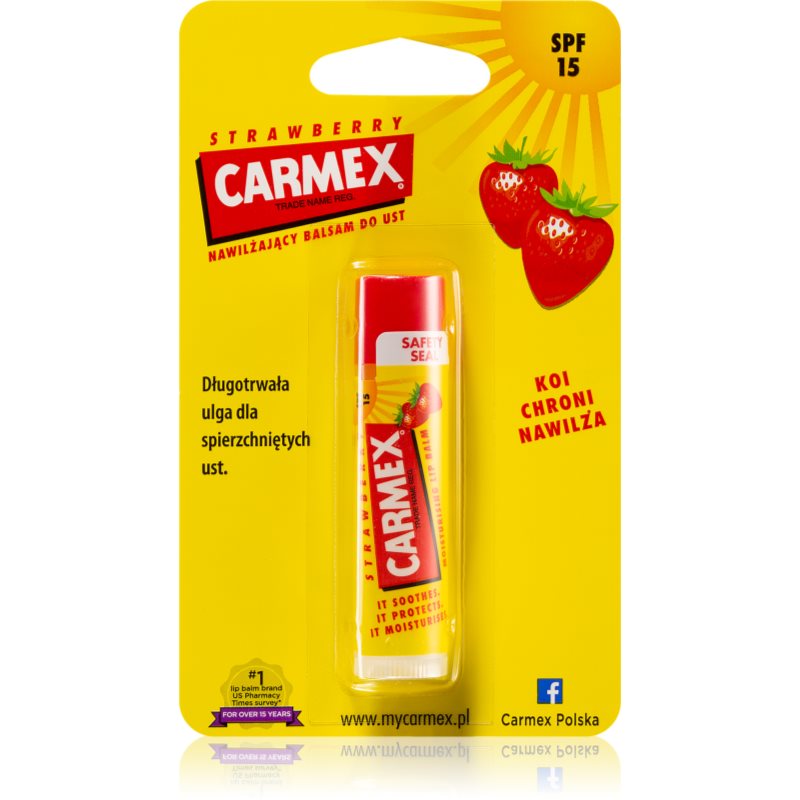 

Carmex Strawberry зволожуючий бальзам для губ SPF 15