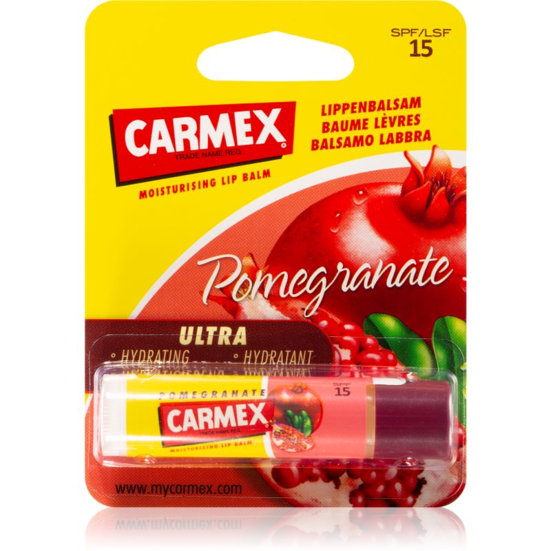Carmex Pomegranate drėkinamasis lūpų balzamas SPF 15 4.25 g