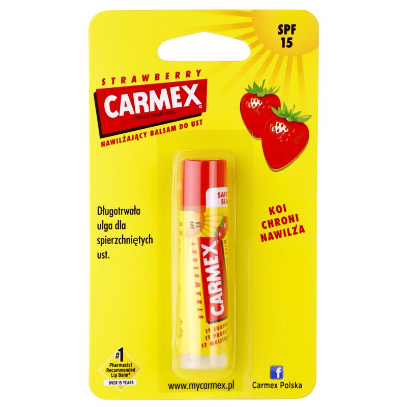 

Carmex Strawberry зволожуючий бальзам для губ SPF 15