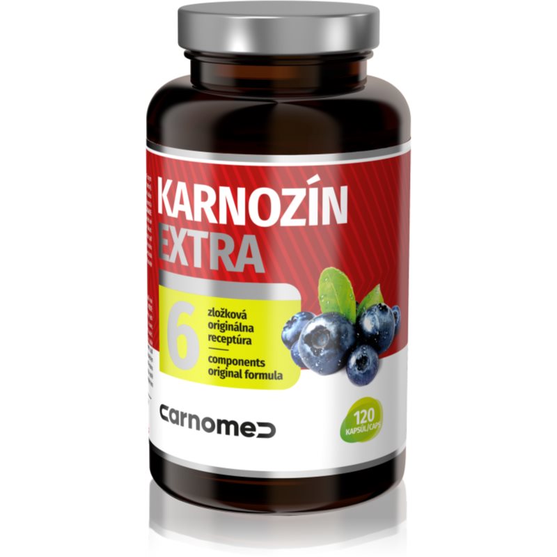 CarnoMed Karnozín Extra kapsuly s antioxidačným účinkom 120 cps