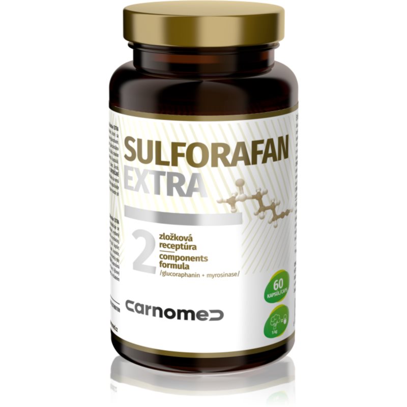 CarnoMed Sulforafan Extra kapsuly na detoxikáciu organizmu a podporu imunity 60 cps