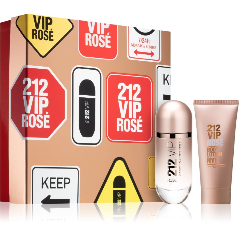 Carolina Herrera 212 VIP Rosé darilni set X. za ženske