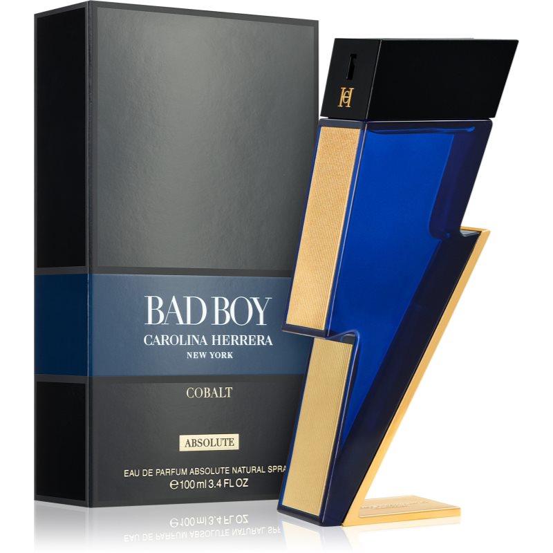 CAROLINA HERRERA Bad Boy Cobalt Absolute parfémovaná voda pro muže 100 ml (obrázek 6)
