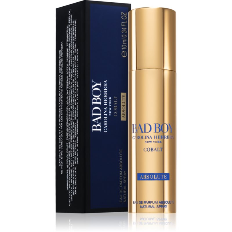 CAROLINA HERRERA Bad Boy Cobalt Absolute parfémovaná voda pro muže 10 ml (obrázek 6)