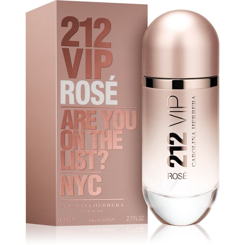 Carolina Herrera 212 VIP Rosé Eau De Parfum Pour Femme 80 Ml