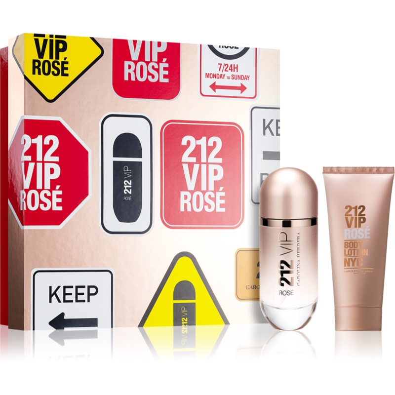 Carolina Herrera 212 VIP Rosé darilni set za ženske