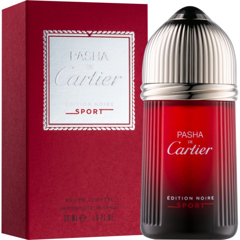 Cartier Pasha De Cartier Edition Noire Sport туалетна вода для чоловіків 50 мл