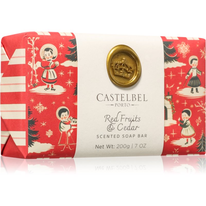 Castelbel Porto Red Fruits & Cedar Tvålbit för händer 200 g female