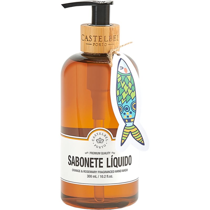 Castelbel Sardine Orange & Rosemary liquid hand soap 300 ml