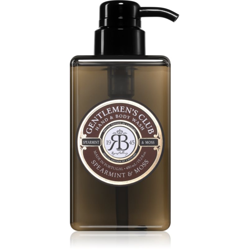 Castelbel Gentlemen's Club Spearmint & Moss luxury hand wash for hands and body 450 ml