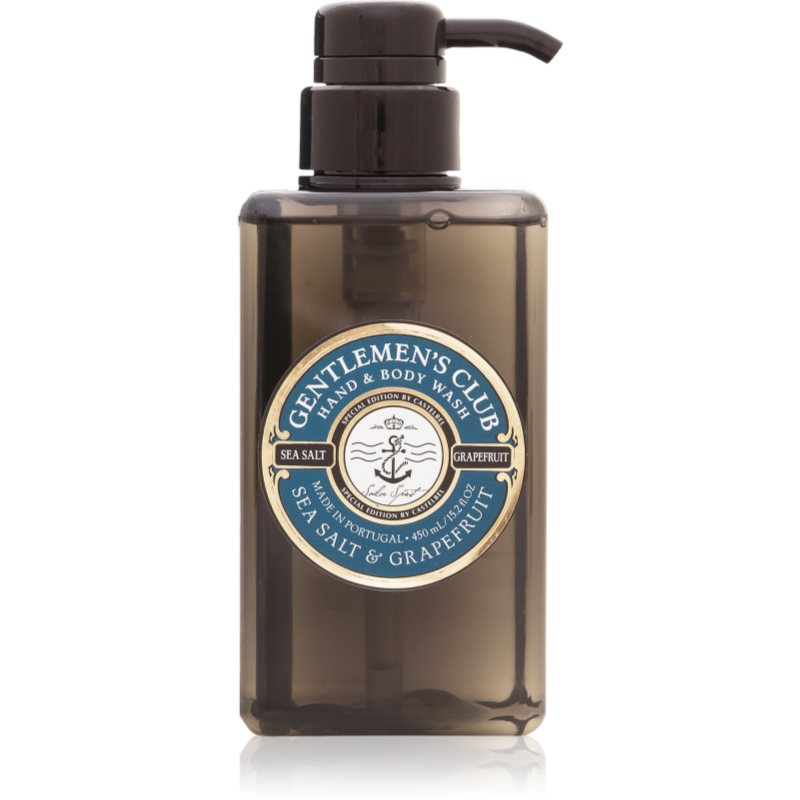Castelbel Gentlemen's Club Sea Salt & Grapefruit Flüssigseife für Hände und Körper 450 ml