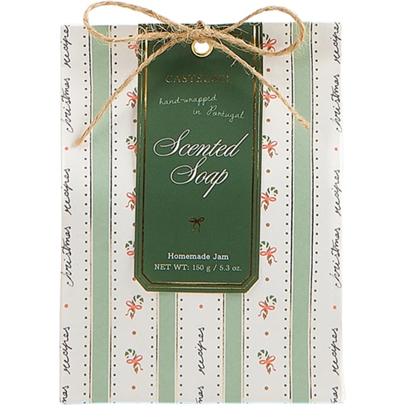 Castelbel Christmas Recipes Homemade Jam bar soap 150 g