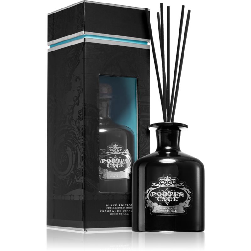 Castelbel Portus Cale Black Edition Aroma Diffuser With Refill 250 Ml